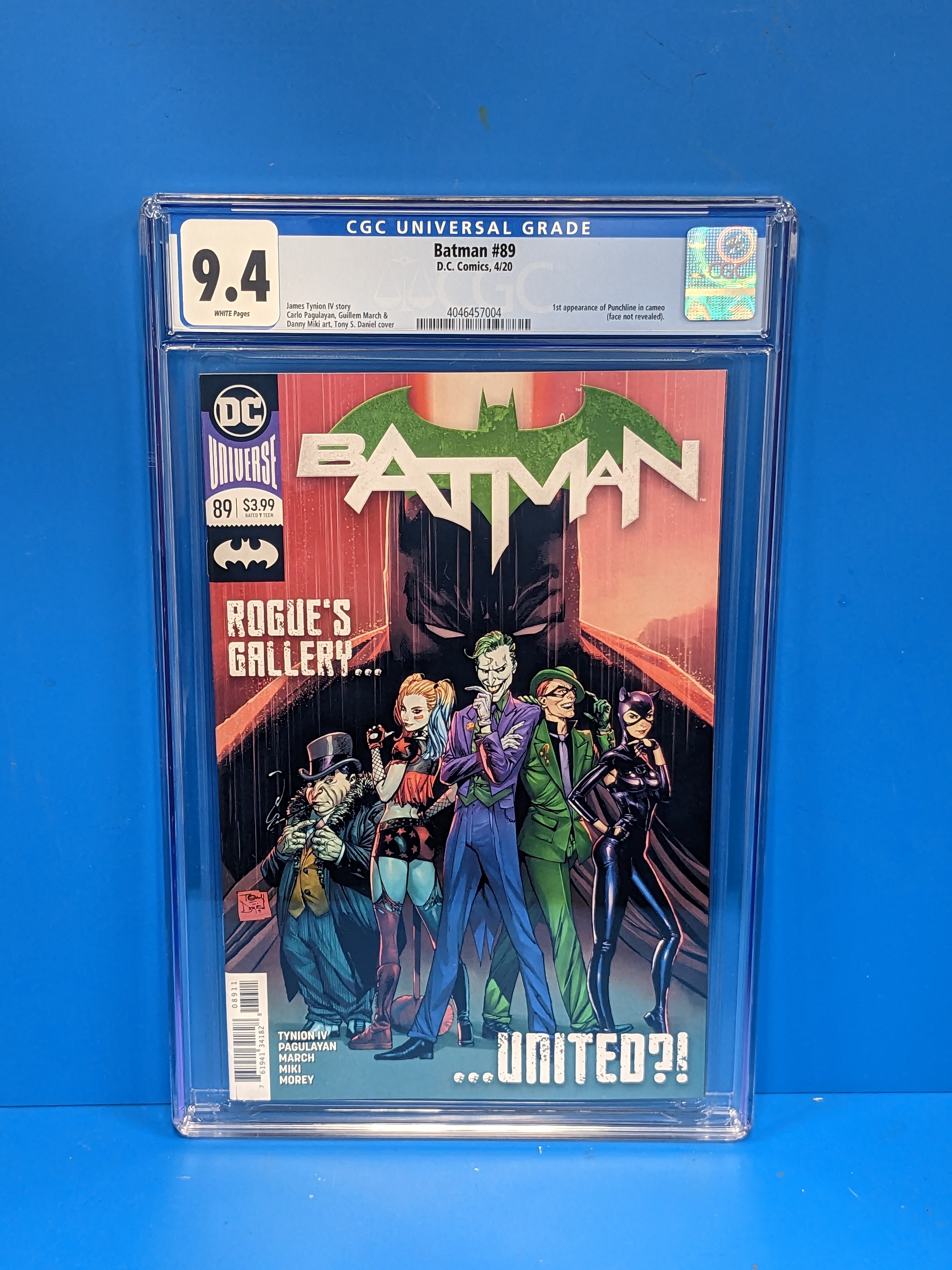 Batman (2016 Series) #89 (CGC 9.4) 1st Punchline