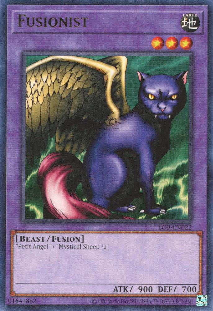 Fusionist (LOB-EN022 (c) 2020 25th Anniversary) Rare - Near Mint Unlimited