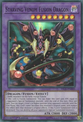 Starving Venom Fusion Dragon (FIGA-EN060) 1st Edition
