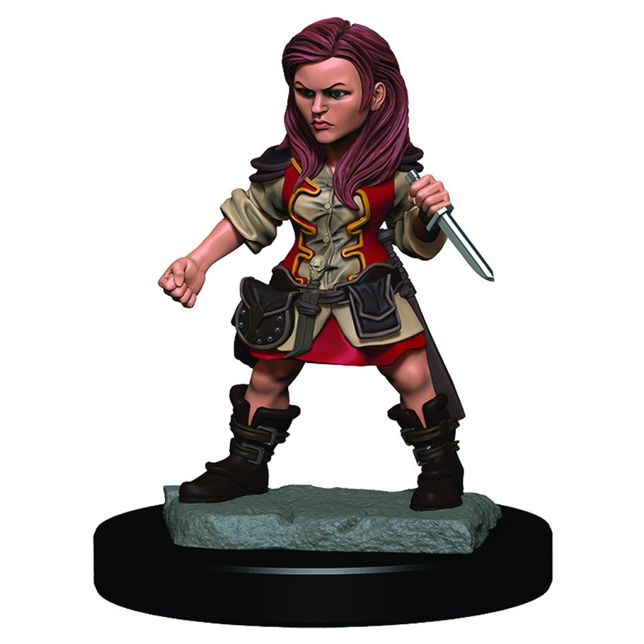 D&D Miniatures: Icons of the Realms - Premium Figure: Wave 03 - Halfling Female Rogue