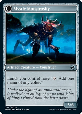 Mystic Skull//Mystic Monstrosity (MID-U)