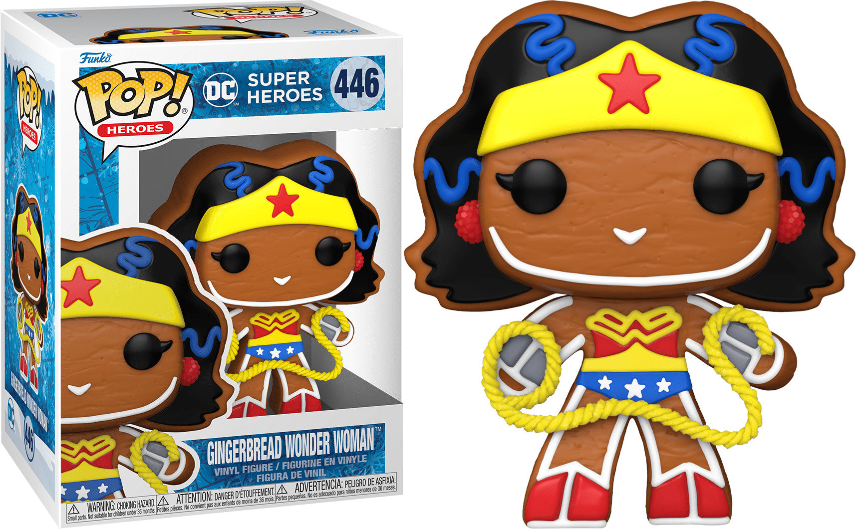 POP Figure: DC Holiday #0446 - Gingerbread Wonder Woman