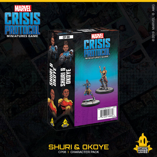 Marvel: Crisis Protocol (CP08) - Character Pack: Shuri & Okoye
