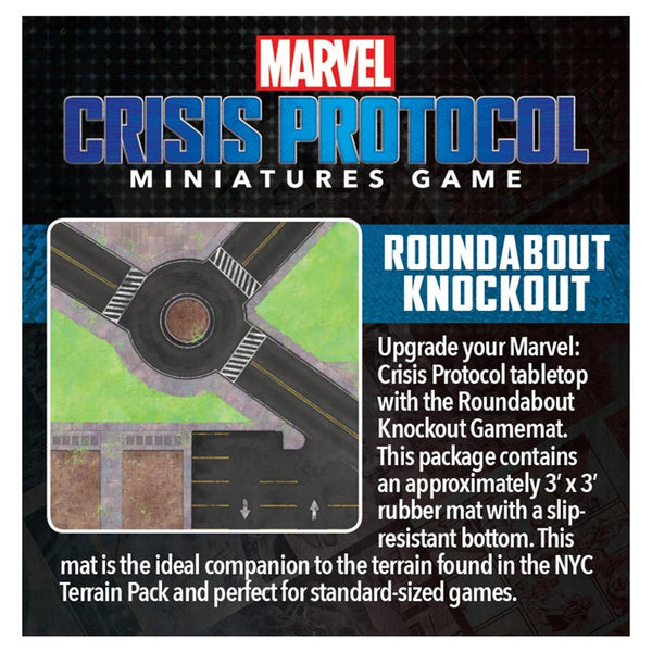 Marvel: Crisis Protocol (CA02) - Game Mat: Roundabout Knockout (See Notes)