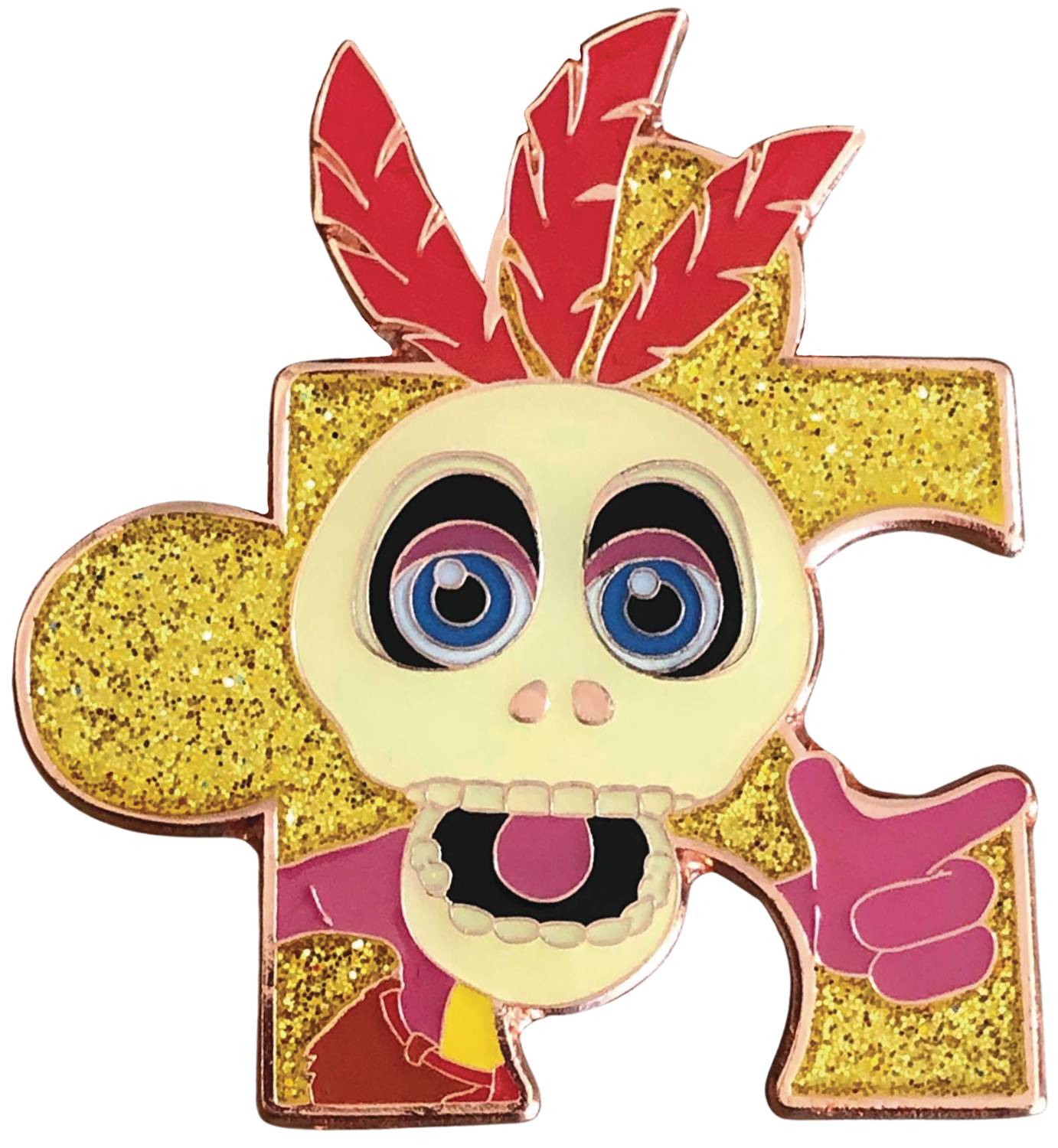 BANJO KAZOOIE MUMBO JUMBO JIGGY PIN