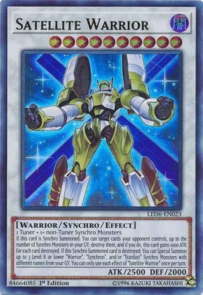 Satellite Warrior (LED6-EN023) 1st Edition
