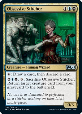 Obsessive Stitcher (M21-U)