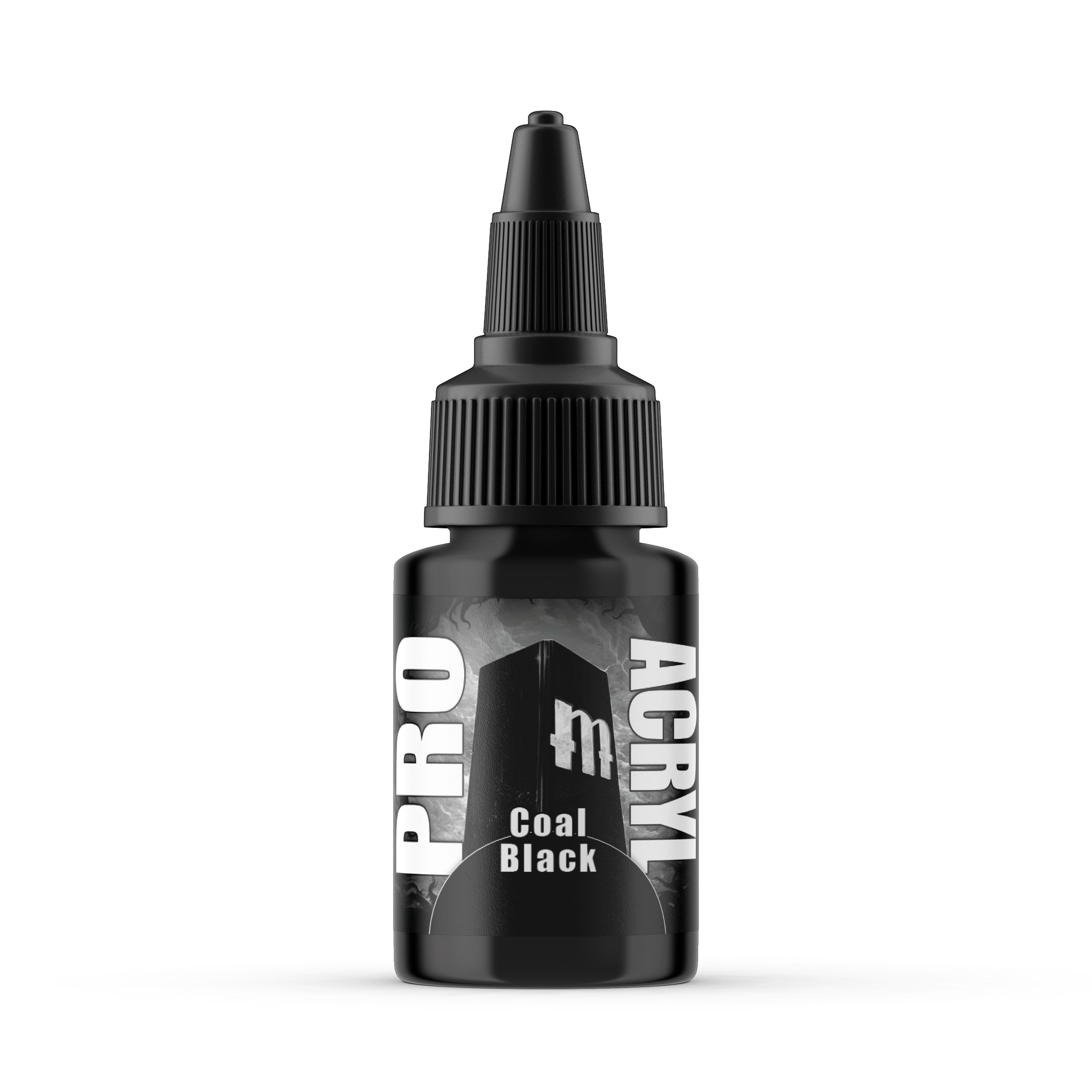 Monument Hobbies: PRO Acryl - 002 Coal Black (22mL)