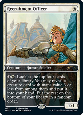 Recruitment Officer (GDY-R) Game Day Promo