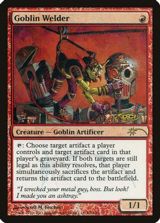 Goblin Welder (JR-P) Judge Promo, Light Play