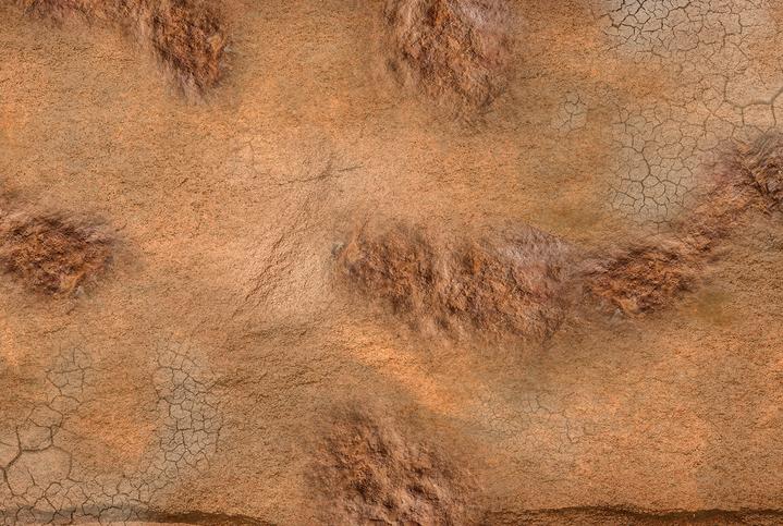 XL Wargame Mat - Sandy Terrain (48' x 72")