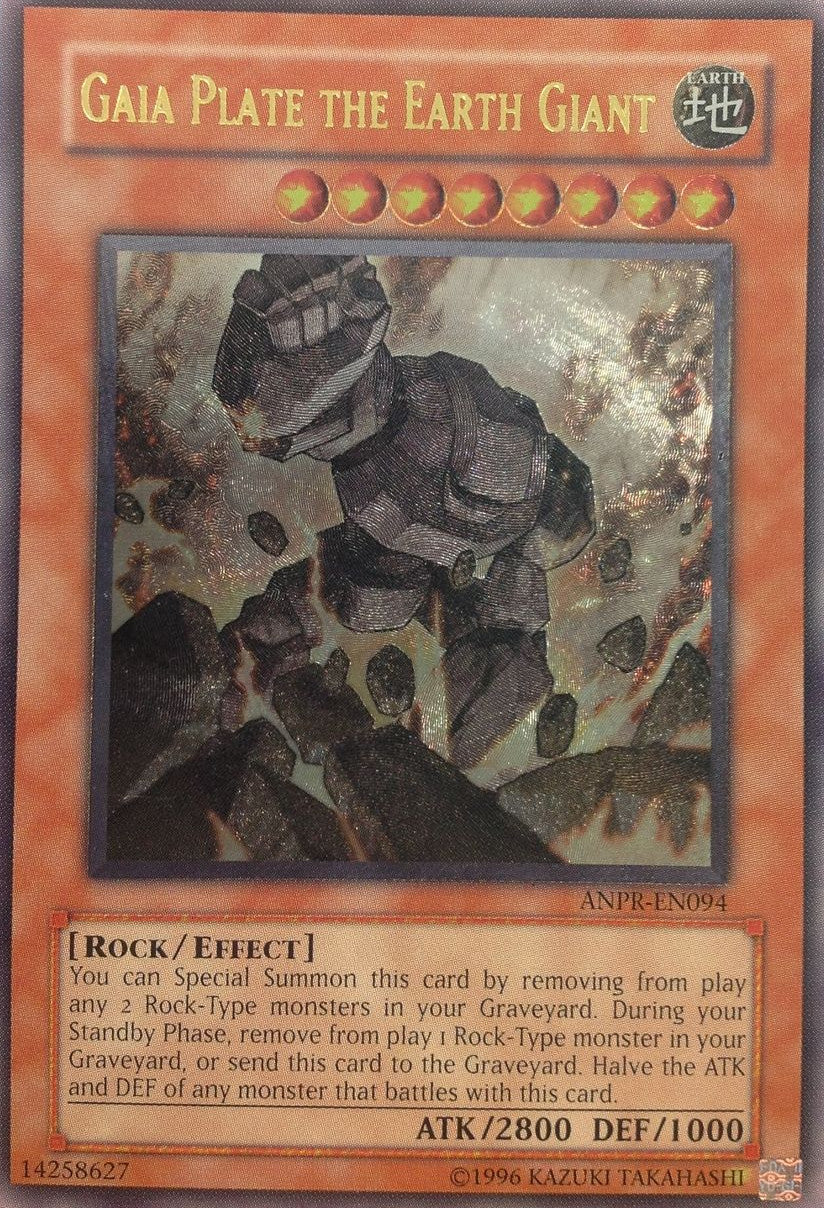 Gaia Plate the Earth Giant (UTR) (ANPR-EN094) Ultimate Rare - Near Mint Unlimited
