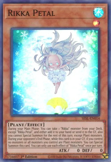Rikka Petal (SESL-EN014) Super Rare 1st Edition