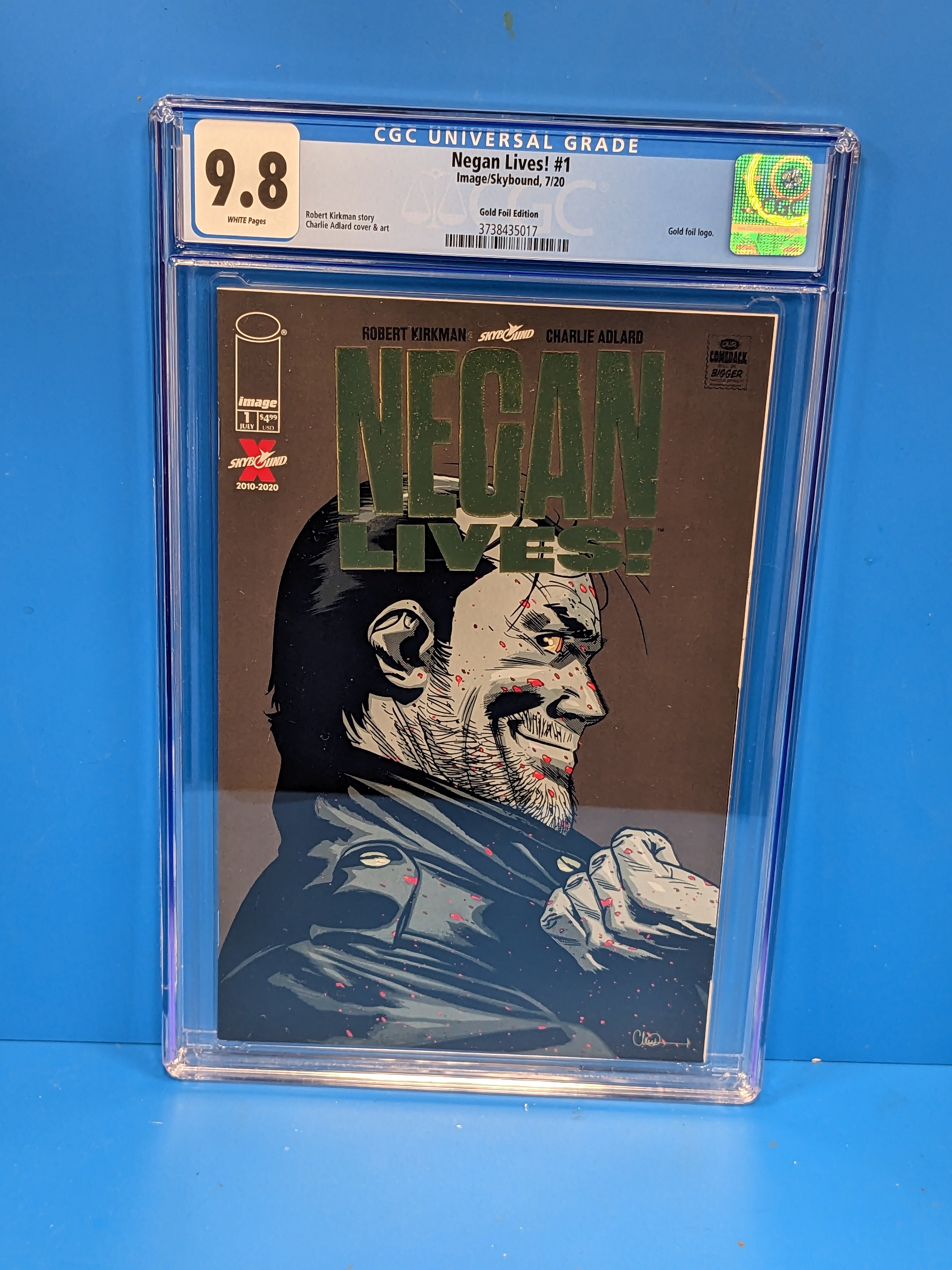 Negan Lives (2020 Series) #1 (CGC 9.8) Gold Variant