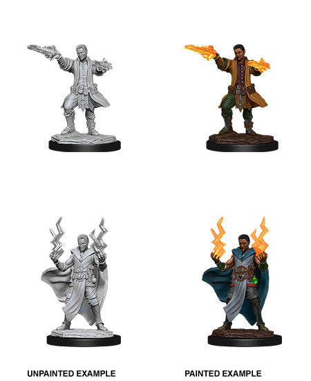D&D: Nolzur's Marvelous Miniatures - Male Human Sorcerer (90053)