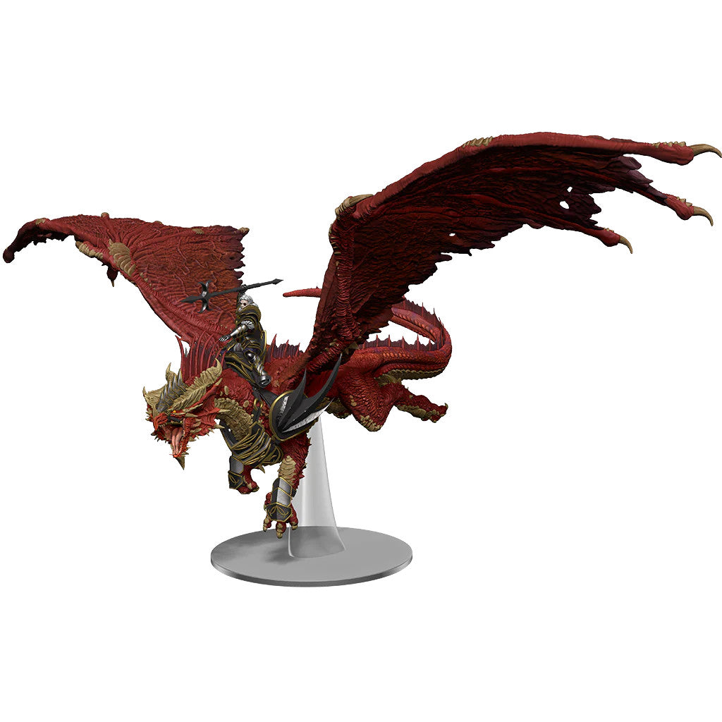 D&D Miniatures: Icons of the Realms - Set 25: Dragonlance - Kansaldi on Red Dragon