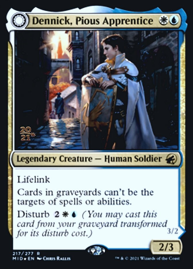 Dennick, Pious Apprentice//Dennick, Pious Apparition (MID-R-PRE)