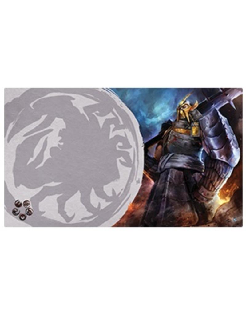 Legend of the Five Rings: Playmat - Defender of the Wall (Crab)