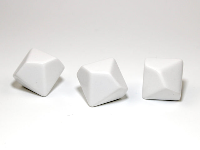 CHXPQ1001-A: All Blank Opaque White d10