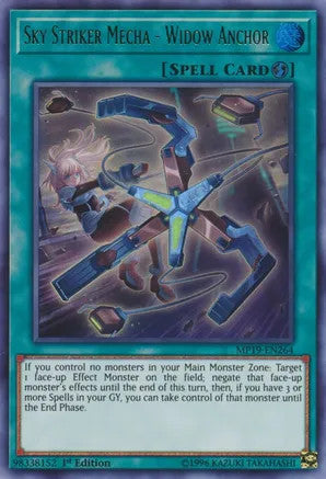 Sky Striker Mecha - Widow Anchor (MP19-EN264) 1st Edition