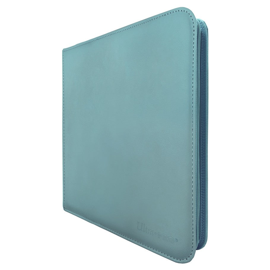Ultra-PRO: 12-Pocket Zippered PRO-Binder - Vivid: Light Blue
