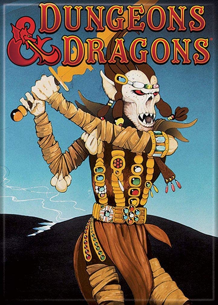 Dungeons & Dragons Book Cover Series 1 Magnet - Advanced Fiend Folio