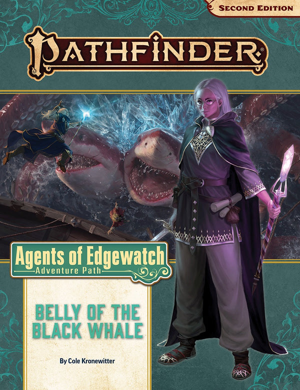 Pathfinder 2nd Edition RPG: Adventure Path #161: Agents of Edgewatch (5 of 6) - Belly of the Black Whale