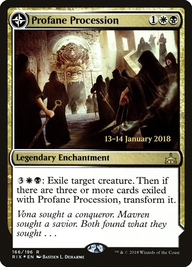 Profane Procession // Tomb of the Dusk Rose (RIX-R-PRE)