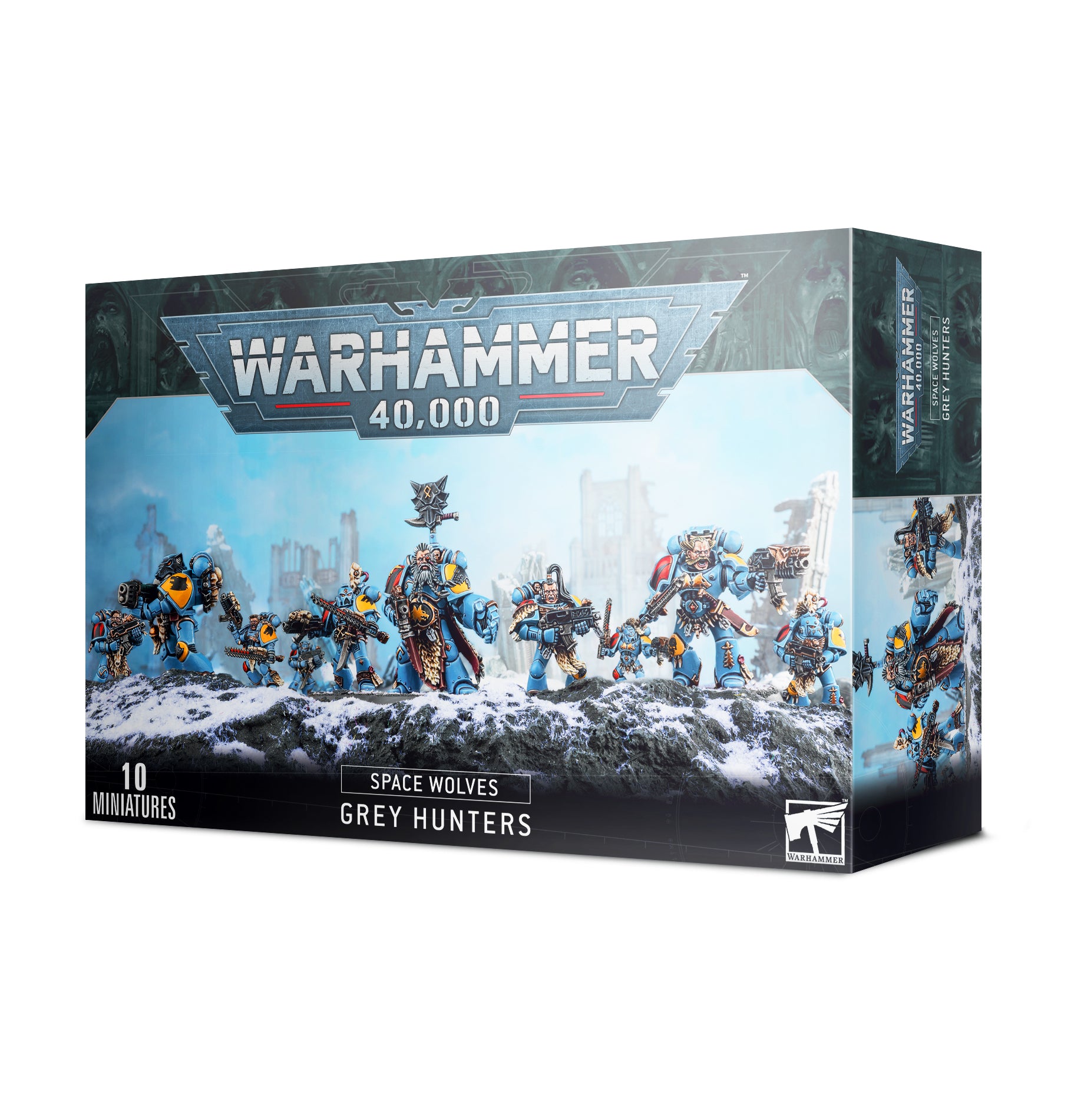 40K: Adeptus Astartes: Space Wolves - Pack: Grey Hunters / Wolf Guard / Blood Claws (OOP)