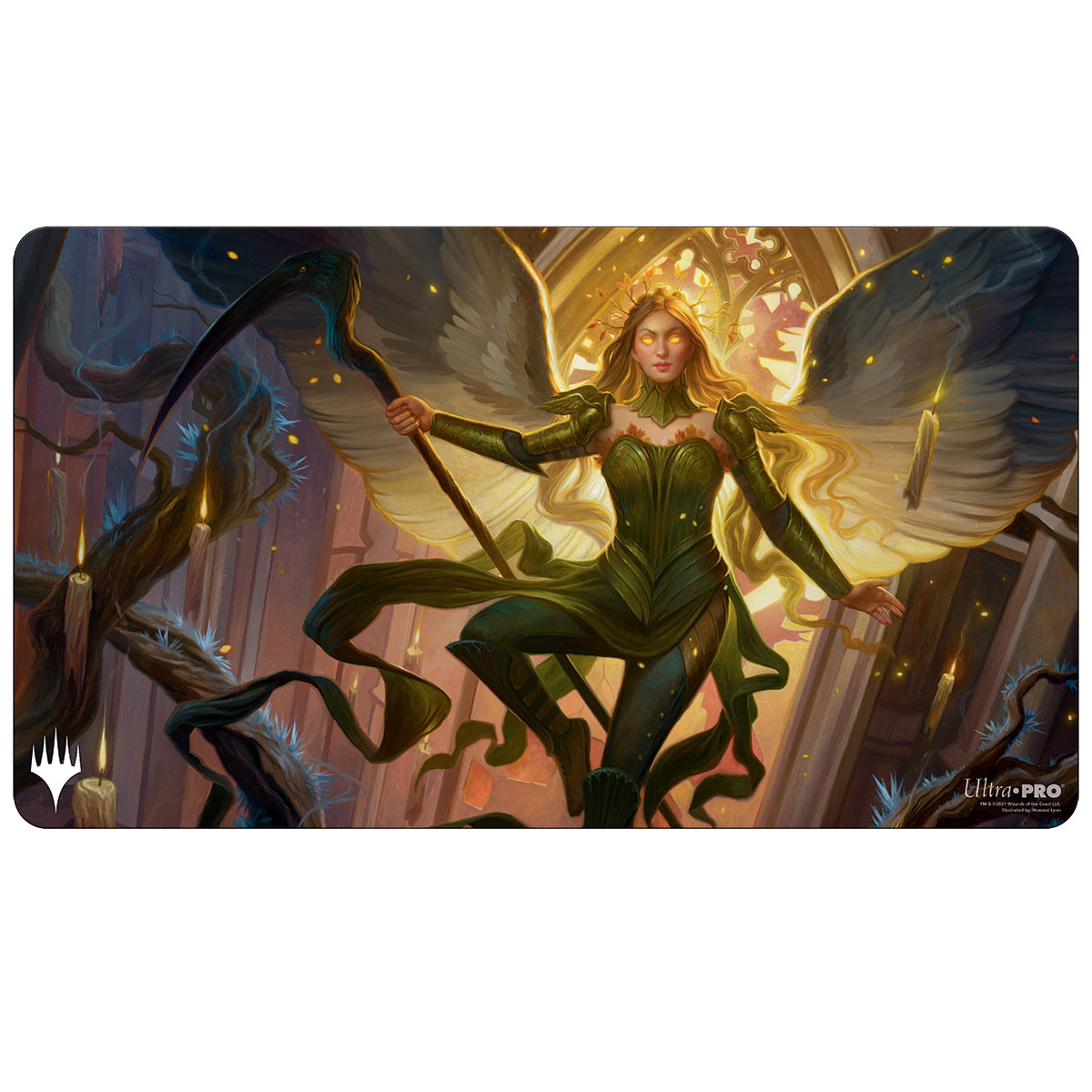 Ultra-PRO: Playmat - MTG: Innistrad: Midnight Hunt - V1 Sigarda, Champ Ultra-PRO: Playmat - MTG: Innistrad: Midnight Hunt - V1 Sigarda, Champ