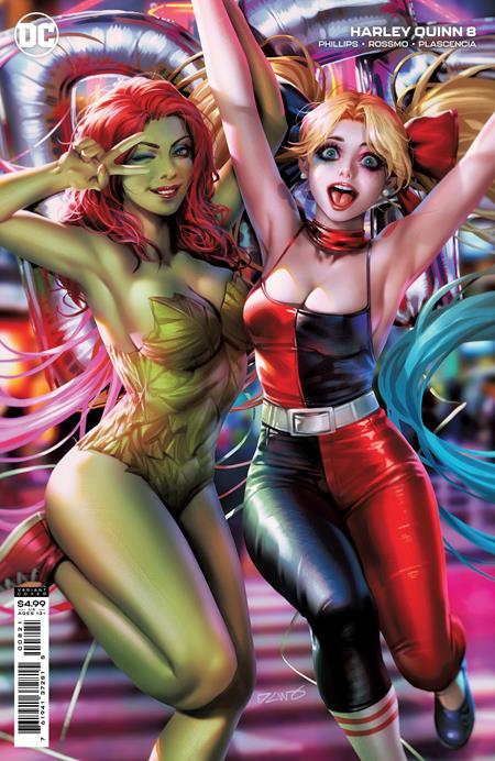 HARLEY QUINN #8 CVR B DERRICK CHEW CARD STOCK VAR (FEAR STATE)