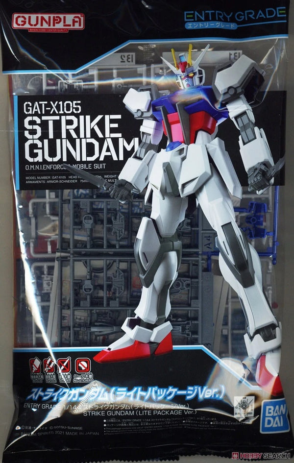 1/144 (EG) Gundam SEED - GAT-X105 Strike Gundam O.M.N.I.Enforcer Mobile Suit (Light Package Ver.)