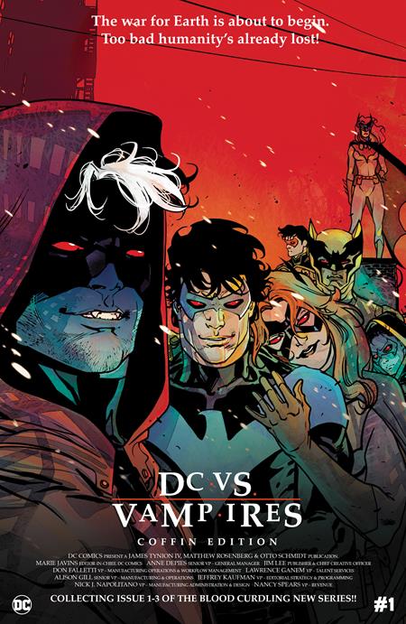 DC VS VAMPIRES COFFIN EDITION #1 CVR A CARMINE DI GIANDOMENICO