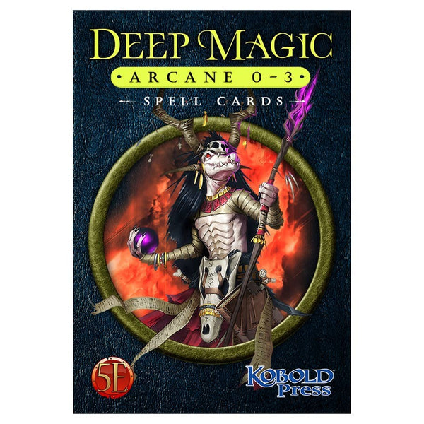 D&D 5E OGL: Deep Magic - Spell Cards: Arcane 0-3