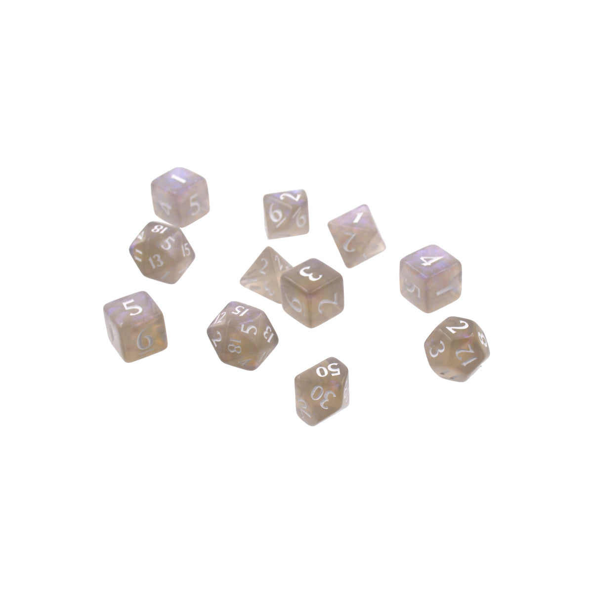 Ultra-PRO: Eclipse 11 Dice Set - Smoke Grey
