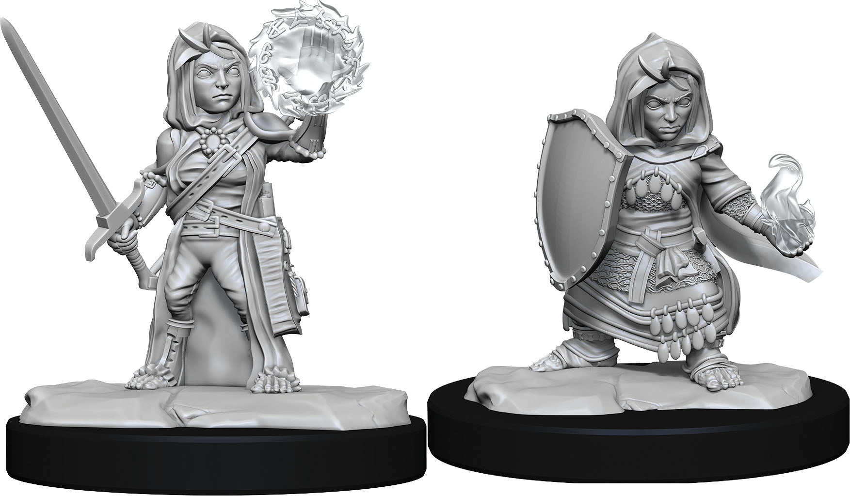 Pathfinder Battles: Deep Cuts - Halfling Cleric Female (90261)