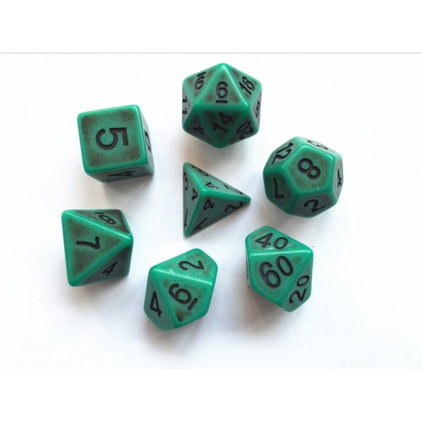 HDA-02: Ancient - Cyan Poly Set (7)
