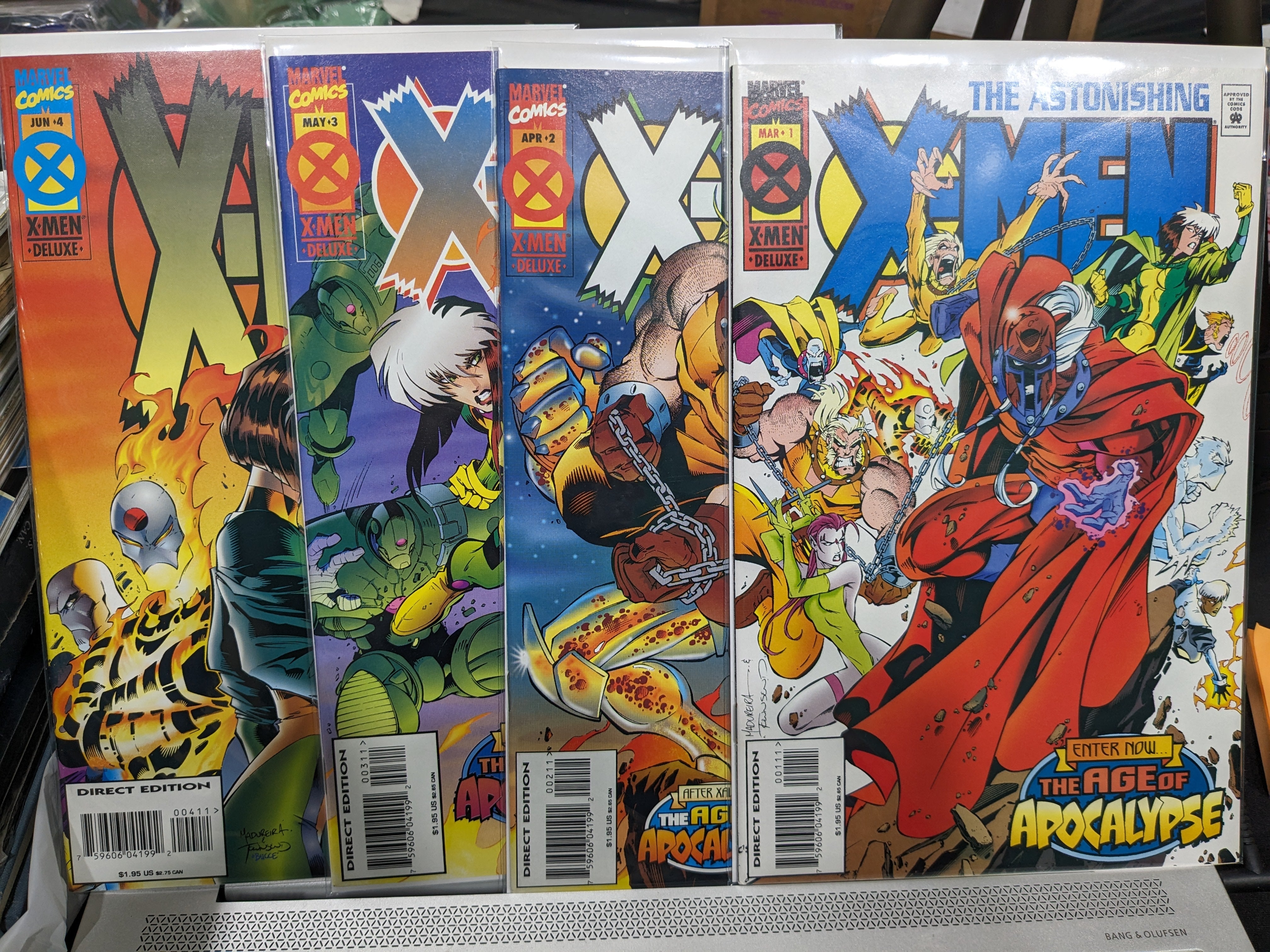 Astonishing X-Men (1995 Series) #1-4 (9.4) Complete Series
