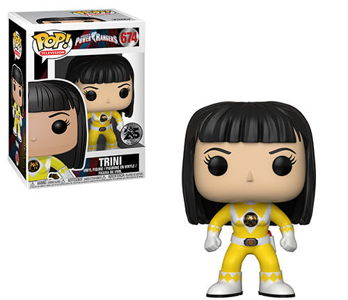 POP Figure: Power Rangers #674 - Trini (Yellow Ranger| Unmasked)