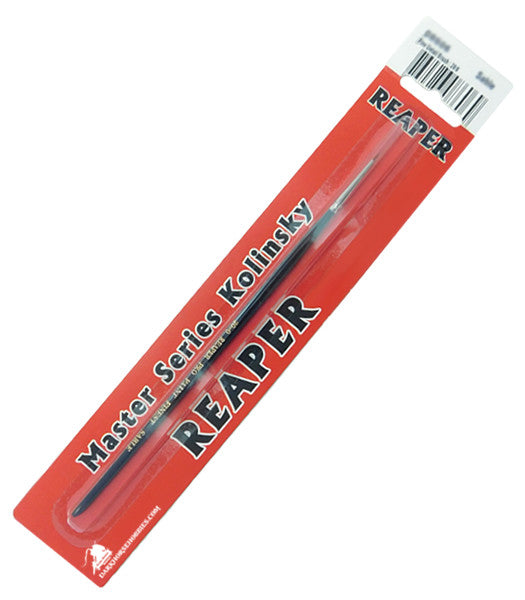 Reaper Master Series Kolinsky Sable Brush (#30/0 Round)