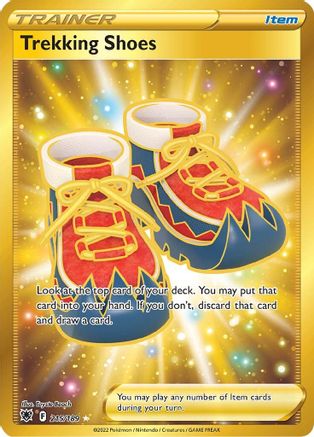 Trekking Shoes - 215/189 (SWSH10) Secret Rare - Near Mint Holofoil