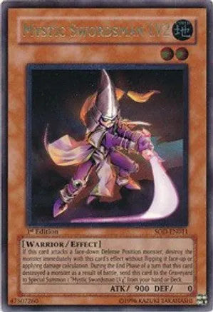 Mystic Swordsman LV2 (SOD-EN011) Ultimate Rare