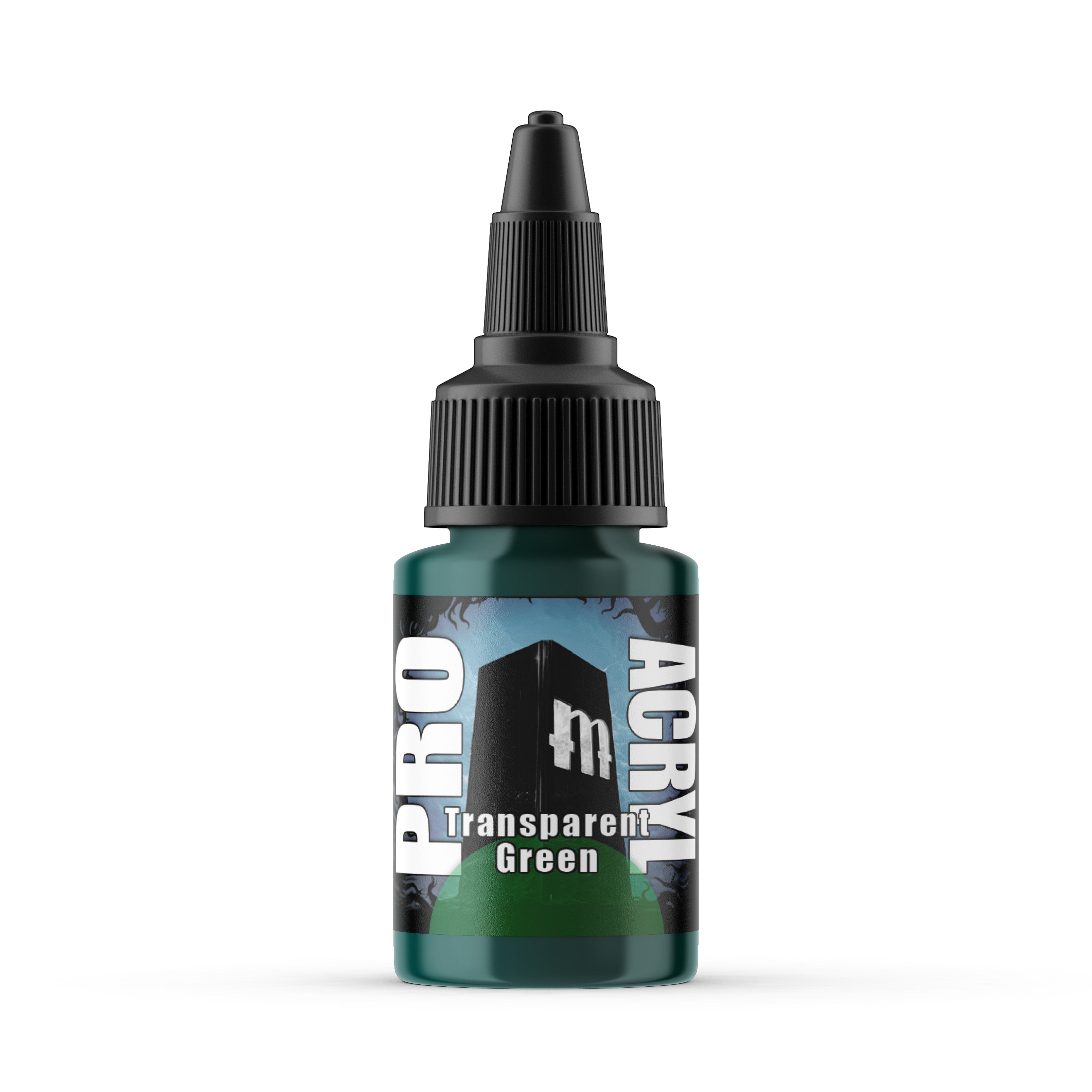 Monument Hobbies: PRO Acryl - 048 Transparent Green (22mL)