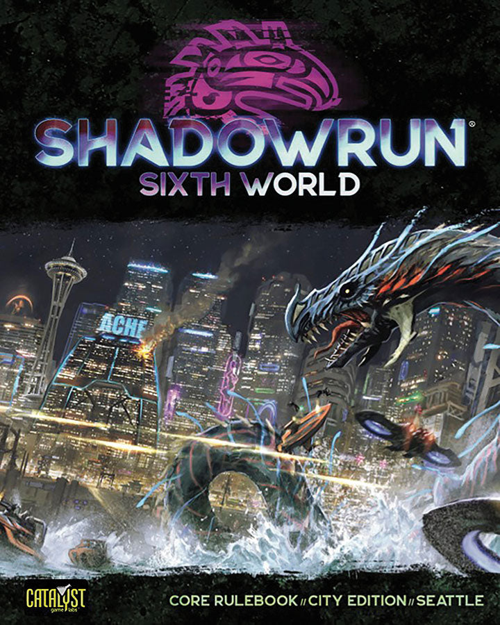 Shadowrun RPG (6th Ed): Core Rulebook - Seattle Edition