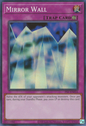 Mirror Wall (PSV-EN016 (c) 2020 25th Anniversary) Super Rare - Near Mint Unlimited