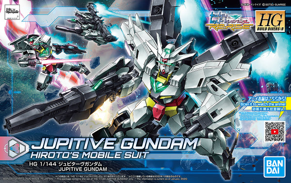 1/144 (HG-BD:R) Gundam Build Divers Re:RISE - #13 Jupitive Gundam Hiroto's Mobile Suit