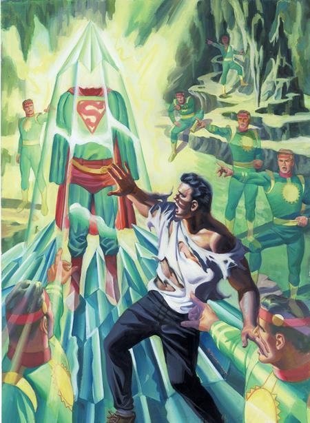 SUPERMAN SPACE AGE #1 (OF 3) CVR B STEVE RUDE VAR