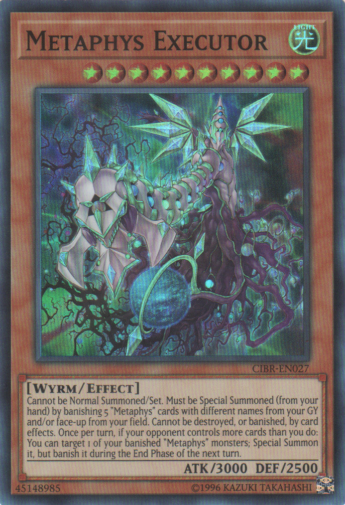Metaphys Executor (CIBR-EN027) Super Rare - Near Mint Unlimited