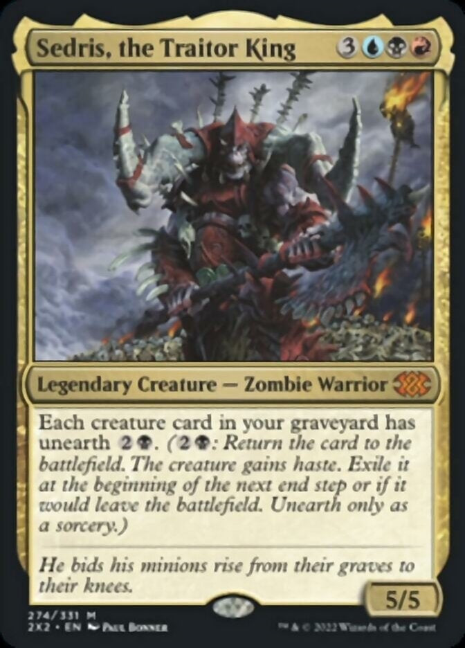 Sedris, the Traitor King (2X2-M)