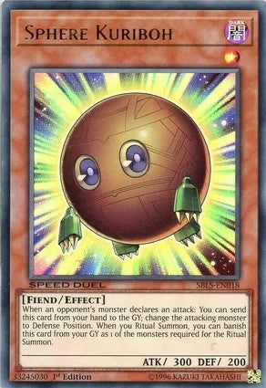Sphere Kuriboh (SBLS-EN018) Ultra Rare 1st Edition